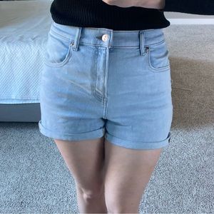 Express mom short super high rise